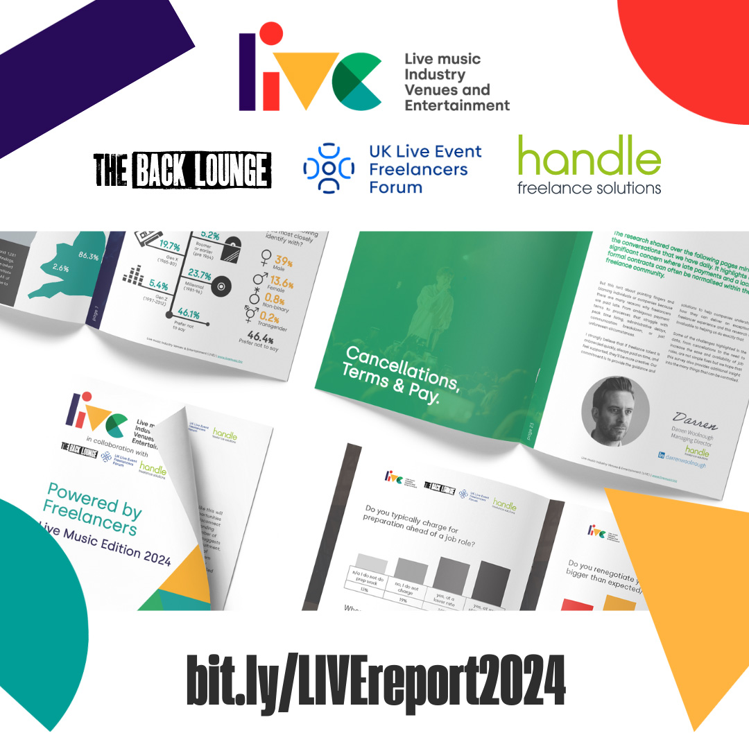 UK Music Industry’s First, Comprehensive Study of Freelancers in the Live Sector Reveals Both Optimism and Concerns