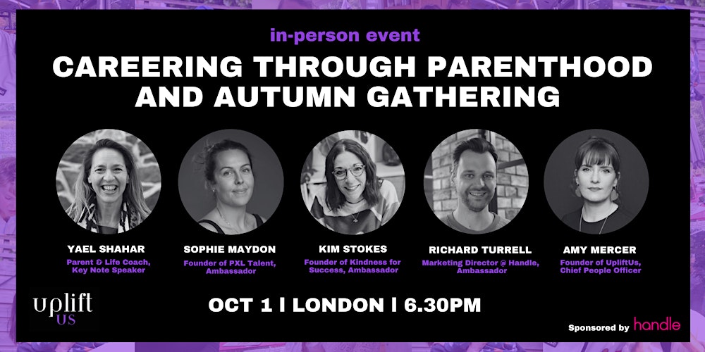NEW EVENT: Careering Through Parenthood